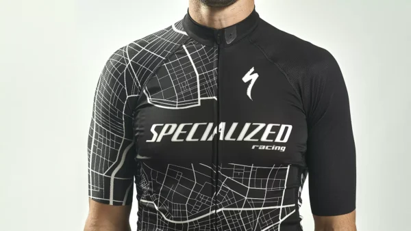 JERSEY RACING WHT/BLK PRM L