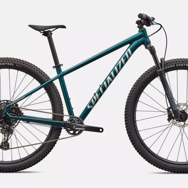 91826-32_ROCKHOPPER-EXPERT-EMDMET-SHDWSIL_HERO-PDP Specialized Rockhopper Expert Esmeralda Metálico/Plata Sombra - vista frontal