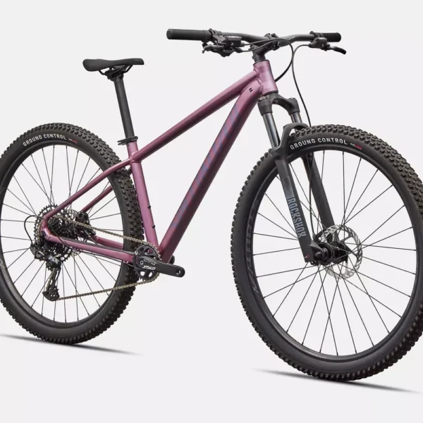 91826-33_ROCKHOPPER-EXPERT-QTZMET-WHT_FDSQ Specialized Rockhopper Expert Cuarzo Metálico/Blanco - vista frontal detalle