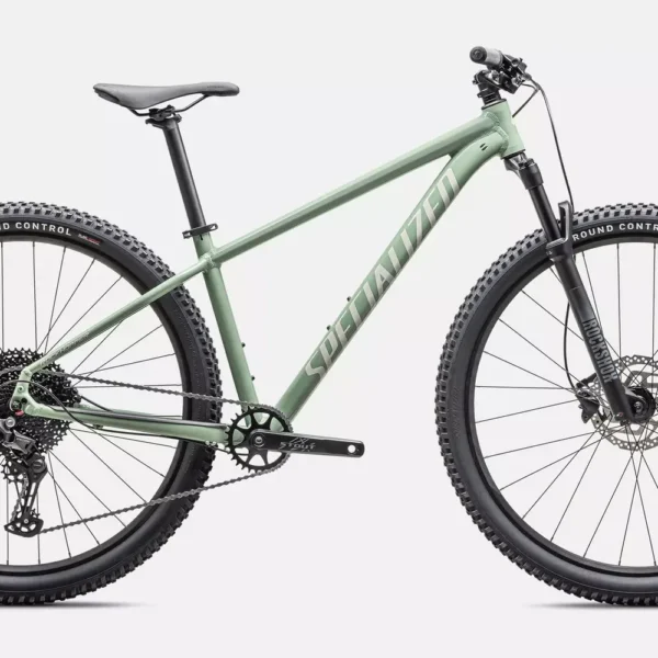 Specialized Rockhopper Comp Pistacho/Montañas Blancas - vista frontal