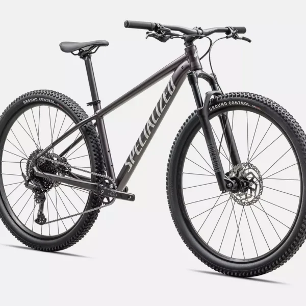Specialized Rockhopper Comp Nebulosa Metálica/Dolomita Metálica - vista frontal detalle