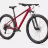 91826-64_ROCKHOPPER-SPORT-MRN-DPORG_FDSQ Specialized Rockhopper Sport Granate/Naranja Intenso - vista frontal detalle