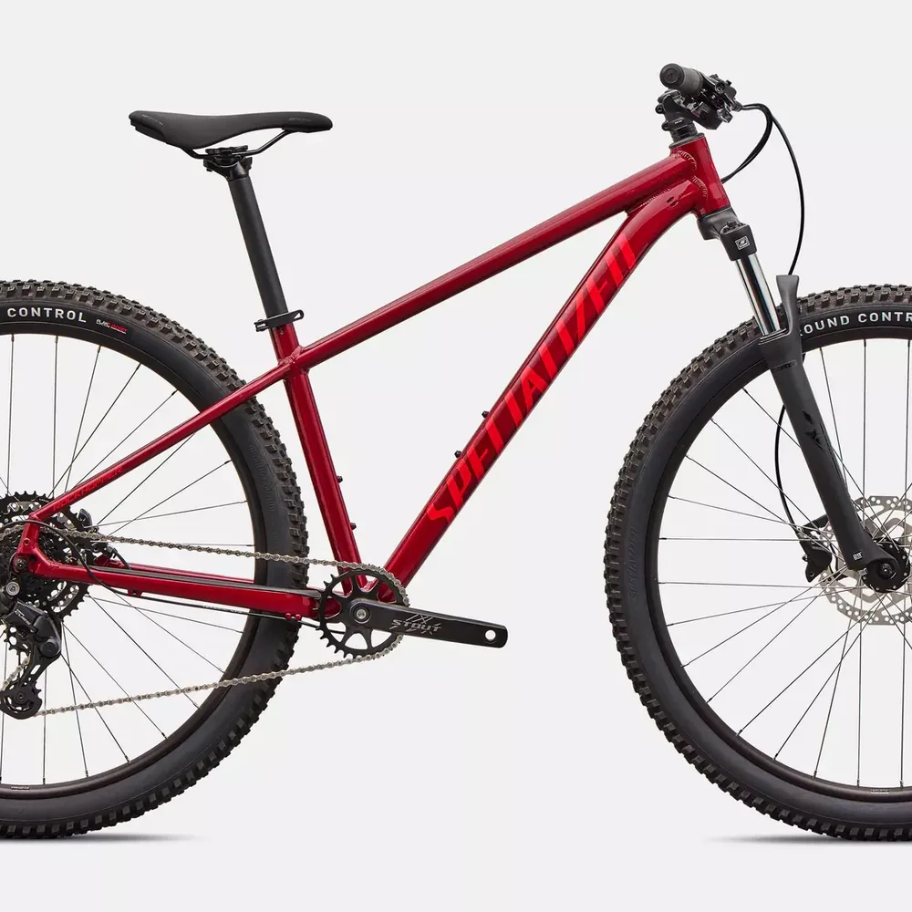 Specialized Rockhopper Sport Granate/Naranja Intenso - vista frontal